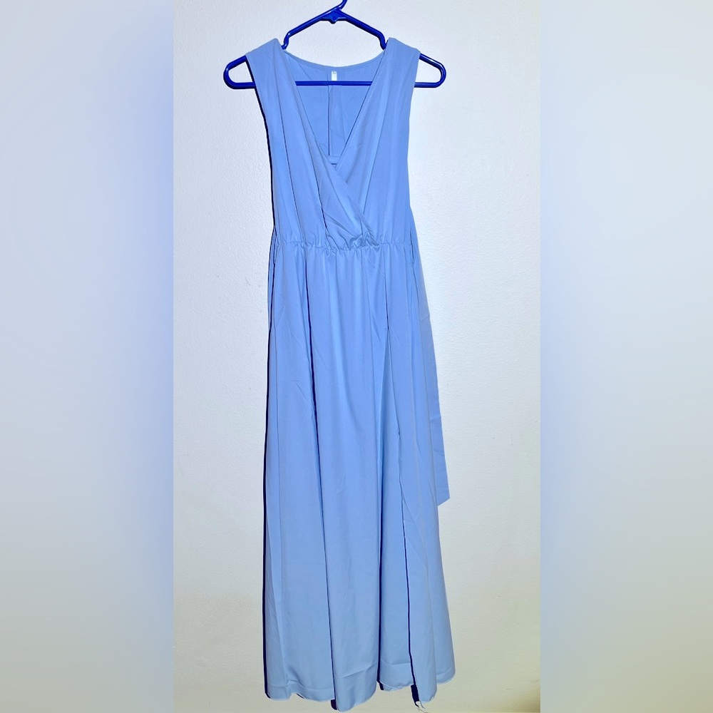 Robin’s Egg Blue Baby Shower Dress